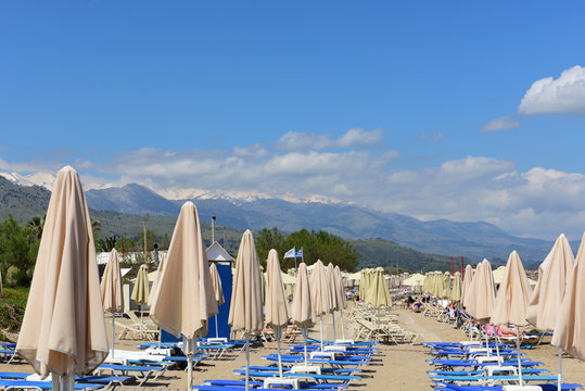 Strand Georgioupolis auf Kreta, Griechenland