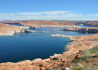 Fototapeta premium lake powell in utah southwest usa