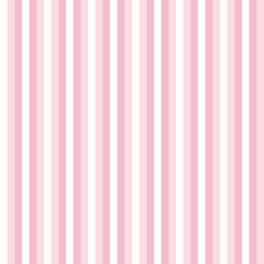 Pink Background With Stripe Pattern. Vertical Lines Illustration - Vector