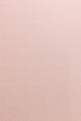 Silk cotton linen blended fabrics textile textured background in light sweet orange red pink