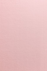 Silk cotton linen blended fabrics textile textured background in light sweet red pink color