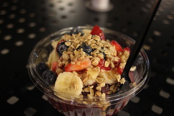 Acai bowl in Hawaii