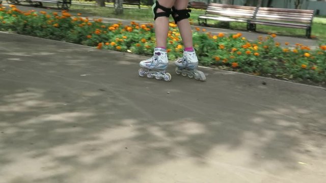 rollerblading