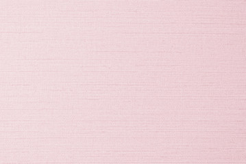 Pink cotton silk fabric wallpaper texture pattern background in light pastel sweet pale pink color tone