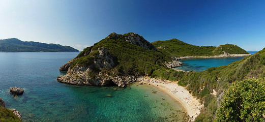 Zwillingsbucht bei Porto Timoni - Korfu