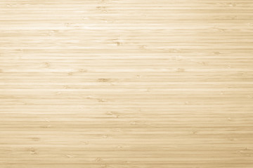 Bamboo natural wood texture pattern background in light yellow cream beige brown color