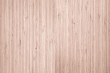 Fototapeta na wymiar Bamboo natural wood texture pattern background in light red cream beige brown color