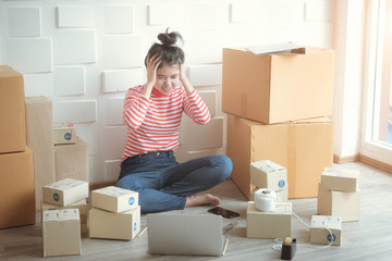 woman moving into new home