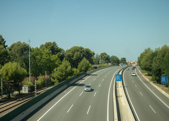 Autobahn in Spanien 1