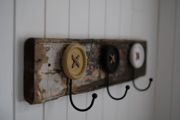 Scandinavian living style. Wooden background. 