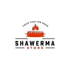 Shawerma / kebabs store logo
