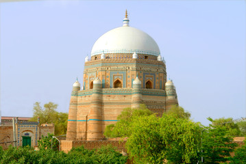 Tomb of Shah Rukn-e-Alam in Multan, Pakistan © robnaw