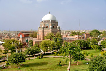Tomb of Shah Rukn-e-Alam in Multan, Pakistan © robnaw
