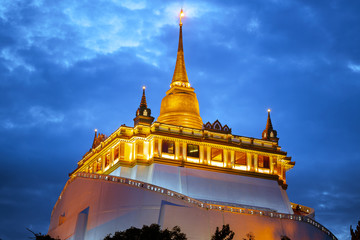 wat phu khao thong, golden mount temple