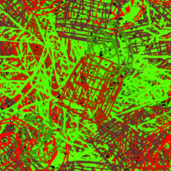 Grunge background multi-color seamless. Abstract colored texture from brush strokes and dabs of paint. Grunge pattern for printing on fabric, business cards, posters, labels