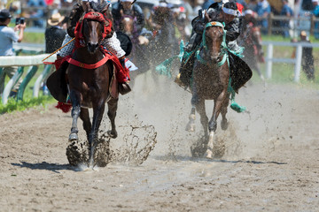 相馬野馬追　甲冑競馬