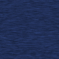 Navy Blue Marl Heather Triblend Melange Seamless Repeat Vector Pattern Swatch.  Kit t-shirt fabric texture. Stripe.