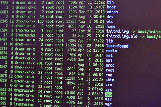 Computer screen - Hacker view. Cyber risk in an Internet of Things world 