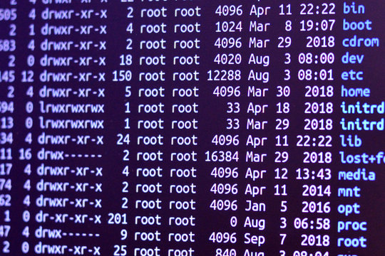Computer screen - Hacker view. Cyber risk in an Internet of Things world 