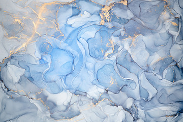  Abstract colorful background, wallpaper. Mixing acrylic paints. Modern art. Paint marble texture. Alcohol ink colors  translucent