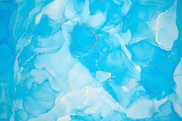  Abstract colorful background, wallpaper. Mixing acrylic paints. Modern art. Paint marble texture. Alcohol ink colors  translucent