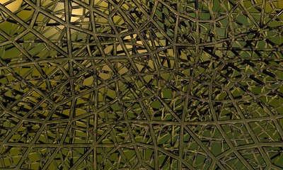abstract green background.mesh structure .green glass.