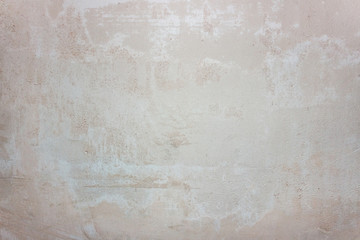 Structural plaster on wall