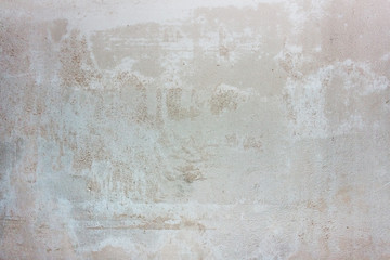 Structural plaster on wall