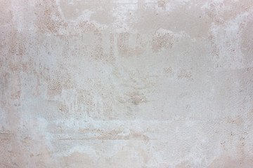 Structural plaster on wall