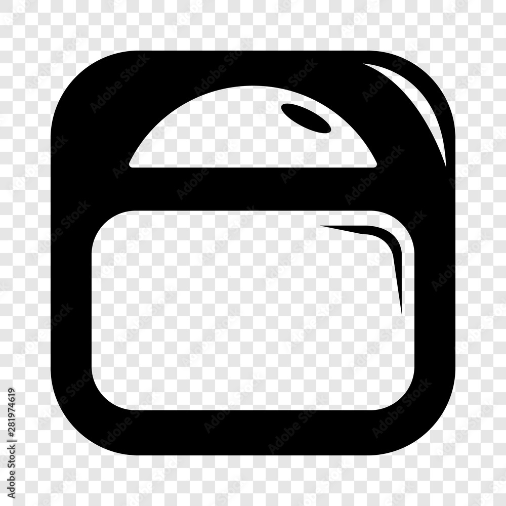 Poster scale icon. simple illustration of scale vector icon for web