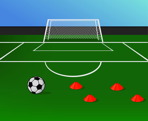 Cancha de entrenamiento © ferney