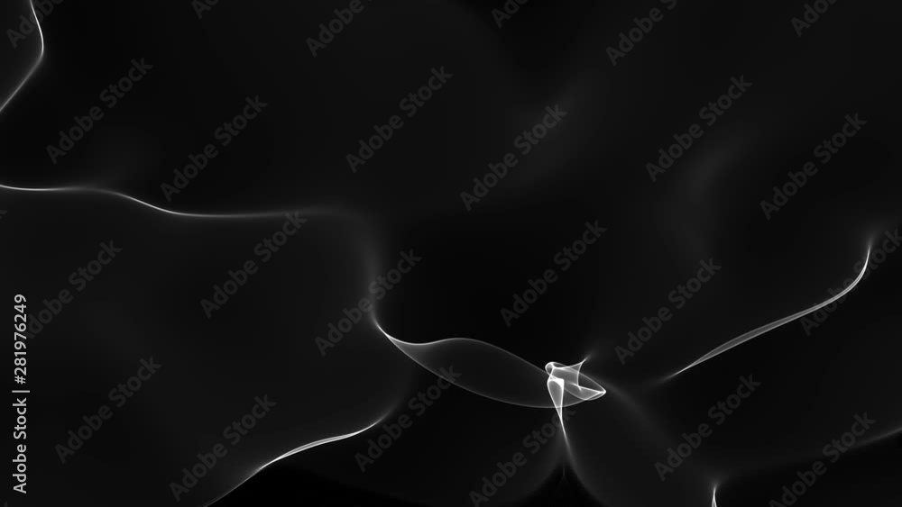Poster abstract animated background imitating the effect of reflection of waves at the bottom