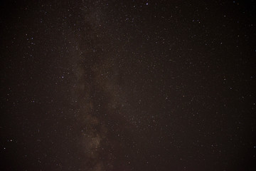 Milky Way Galaxy Stars Space Dust Universe Long Speed Exposure.