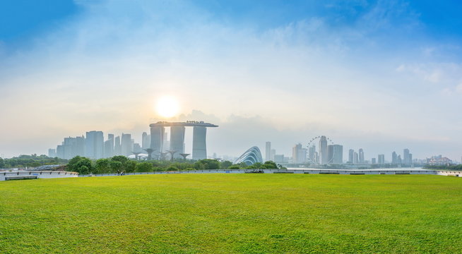 Singapore city.