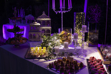 buffet di dolci