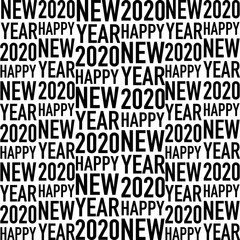 happy new year modern background banner vector