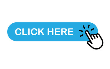 Click here button with hand clicking icon