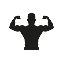 The icon of the torso men