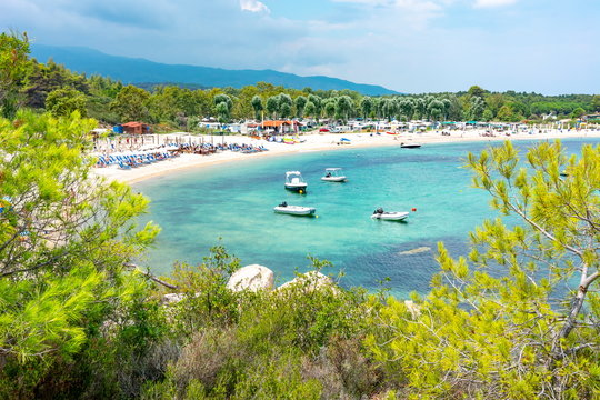 Platanitsi beach on Sithonia, Chalkidiki, Greece