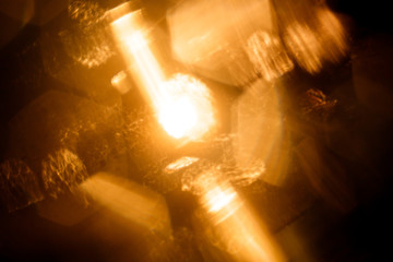 Lens Flare. Light over black background. Easy to add overlay or screen filter over photos. Abstract...