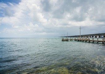 Fototapeta premium Key west view on a sunny day. Miami, Florida