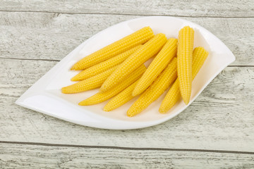 Pickled baby corn