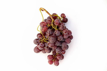 Bunch of red grapes