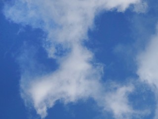 blue sky with clouds