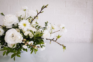 White Floral Arrangement