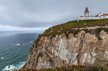 Cabo da Roca (Portugal) - Phare et côtes rocheuses