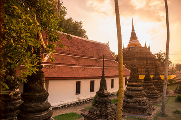 THAILAND PHITSANULOK WAT RACHA BURANA TEMPLE