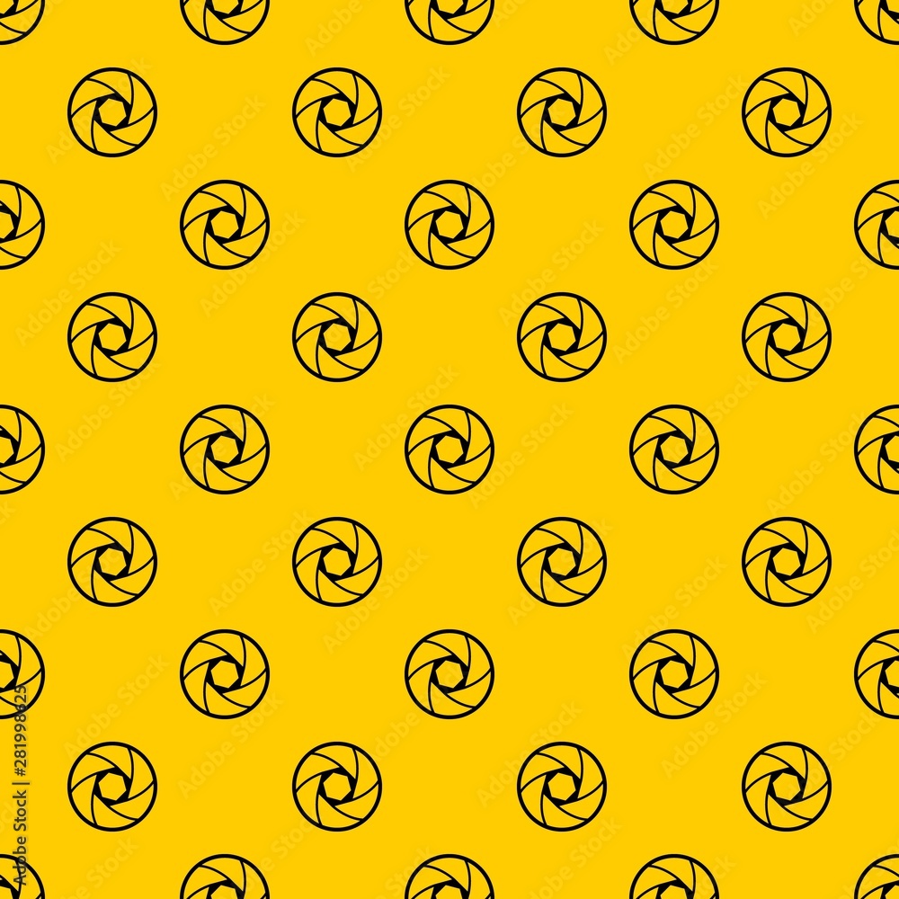 Poster professional objective pattern seamless vector repeat geometric yellow for any design