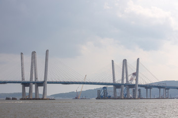 New Tappan zee bridge on the Hudson river