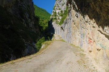 road in the mountains